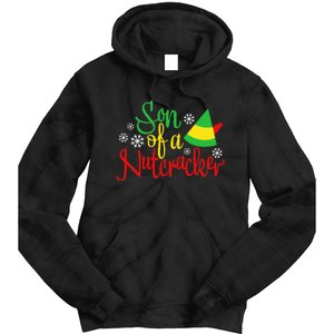 Son Of A Nutcracker Funny Christmas Costume Tie Dye Hoodie