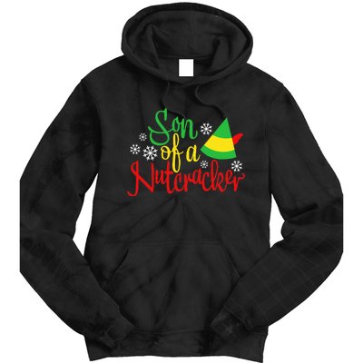 Son Of A Nutcracker Funny Christmas Costume Tie Dye Hoodie