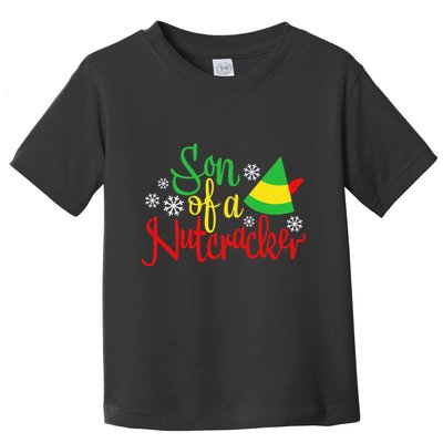 Son Of A Nutcracker Funny Christmas Costume Toddler T-Shirt