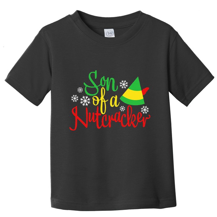 Son Of A Nutcracker Funny Christmas Costume Toddler T-Shirt