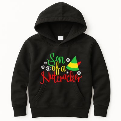 Son Of A Nutcracker Funny Christmas Costume Kids Hoodie