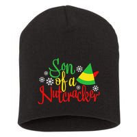 Son Of A Nutcracker Funny Christmas Costume Short Acrylic Beanie