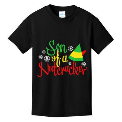 Son Of A Nutcracker Funny Christmas Costume Kids T-Shirt