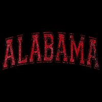 State Of Alabama Varsity Style 16oz Travel Tumbler