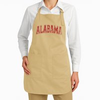 State Of Alabama Varsity Style Apron