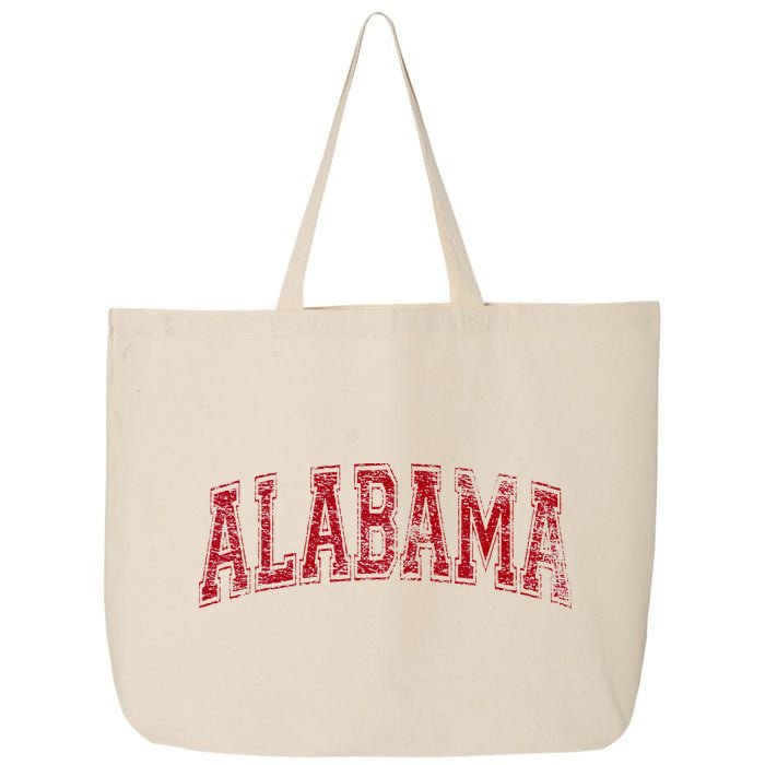 State Of Alabama Varsity Style 25L Jumbo Tote