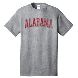 State Of Alabama Varsity Style Tall T-Shirt