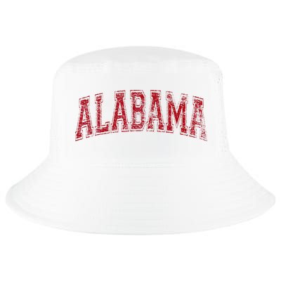 State Of Alabama Varsity Style Cool Comfort Performance Bucket Hat
