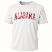 State Of Alabama Varsity Style Cooling Performance Crew T-Shirt