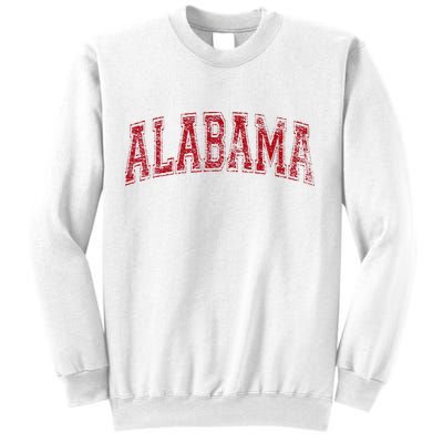 State Of Alabama Varsity Style Sweatshirt