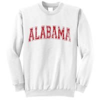State Of Alabama Varsity Style Sweatshirt