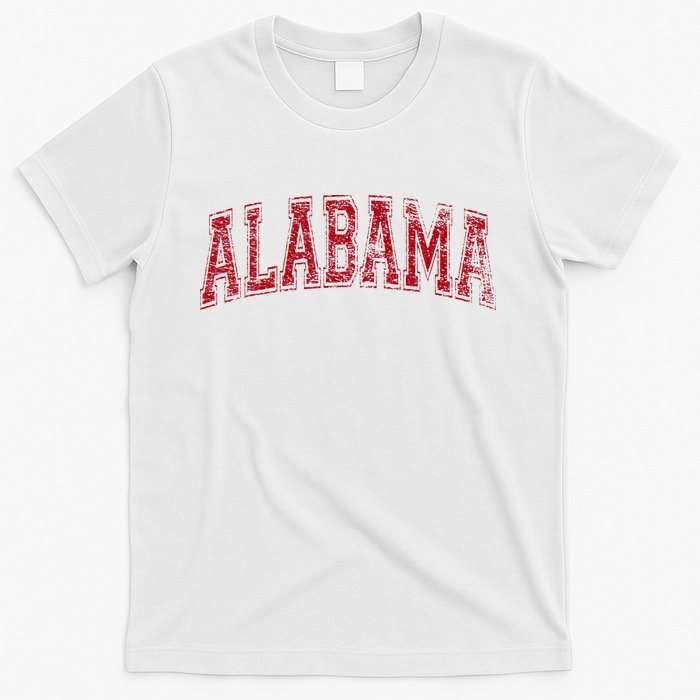 State Of Alabama Varsity Style T-Shirt