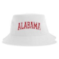 State Of Alabama Varsity Style Sustainable Bucket Hat