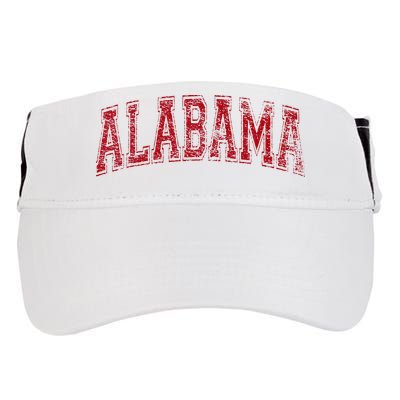 State Of Alabama Varsity Style Adult Drive Performance Visor
