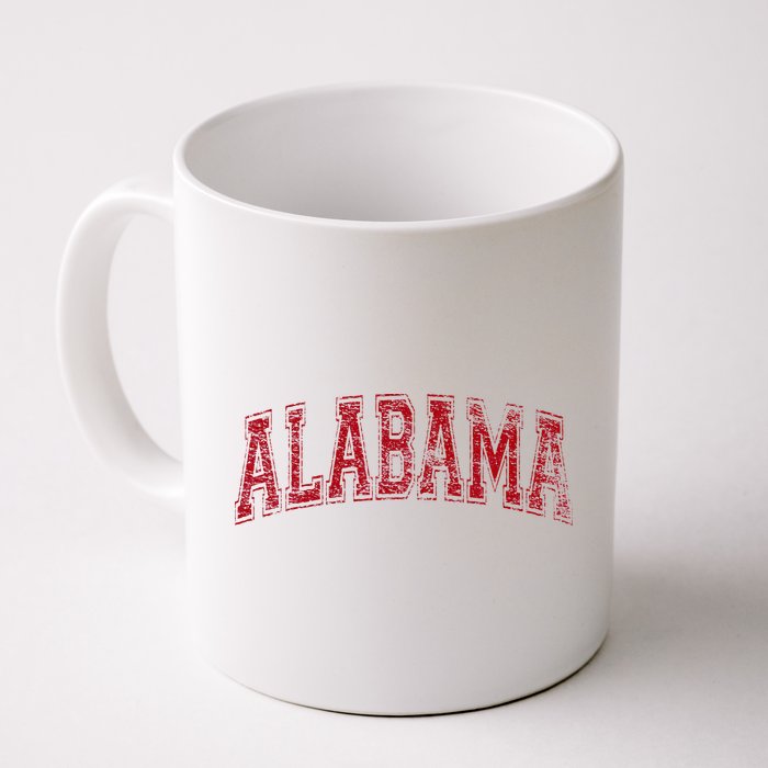 State Of Alabama Varsity Style Mug