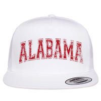 State Of Alabama Varsity Style Flat Bill Trucker Hat