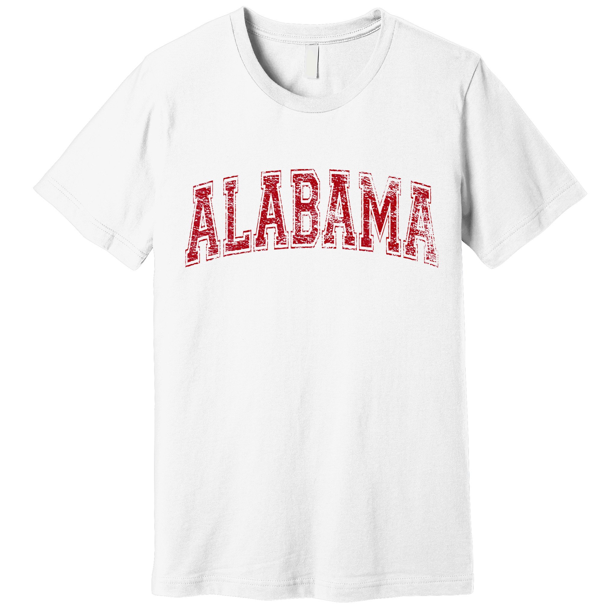 State Of Alabama Varsity Style Premium T-Shirt