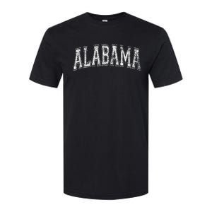 State Of Alabama Varsity Style Text Bama Pride State Flag Softstyle CVC T-Shirt