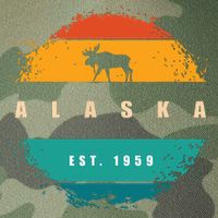 State Of Alaska Legacy Tie Dye Trucker Hat