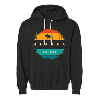 State Of Alaska Garment-Dyed Fleece Hoodie