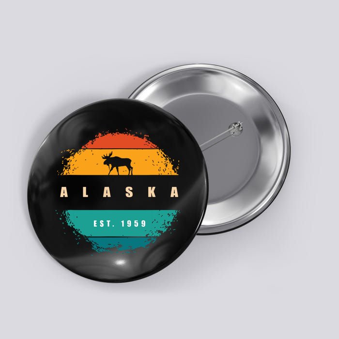 State Of Alaska Button