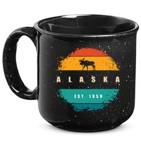 State Of Alaska 15oz Campfire Ceramic Mug