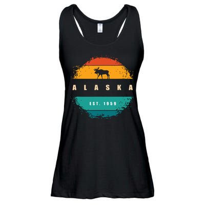 State Of Alaska Ladies Essential Flowy Tank