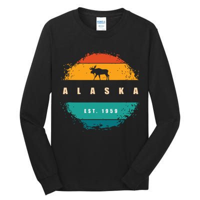 State Of Alaska Tall Long Sleeve T-Shirt