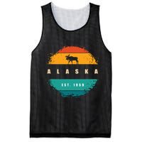State Of Alaska Mesh Reversible Basketball Jersey Tank
