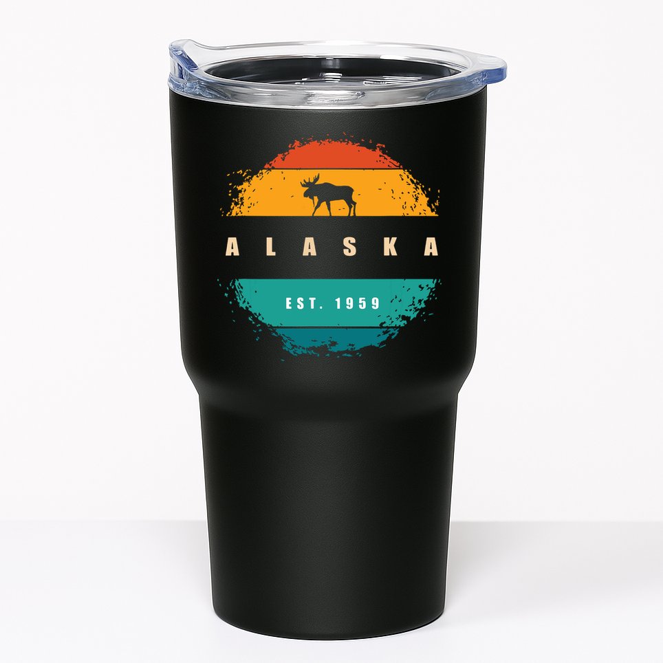 State Of Alaska Tumbler