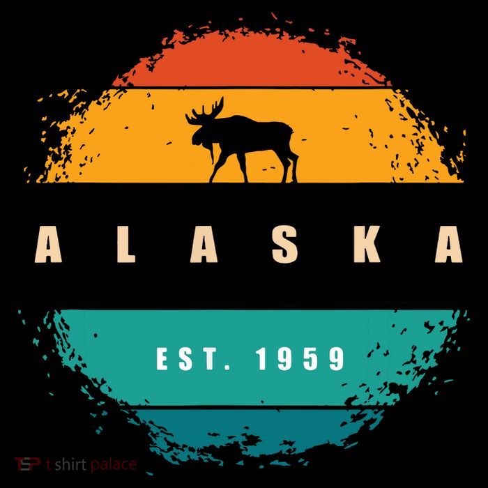 State Of Alaska Magnet