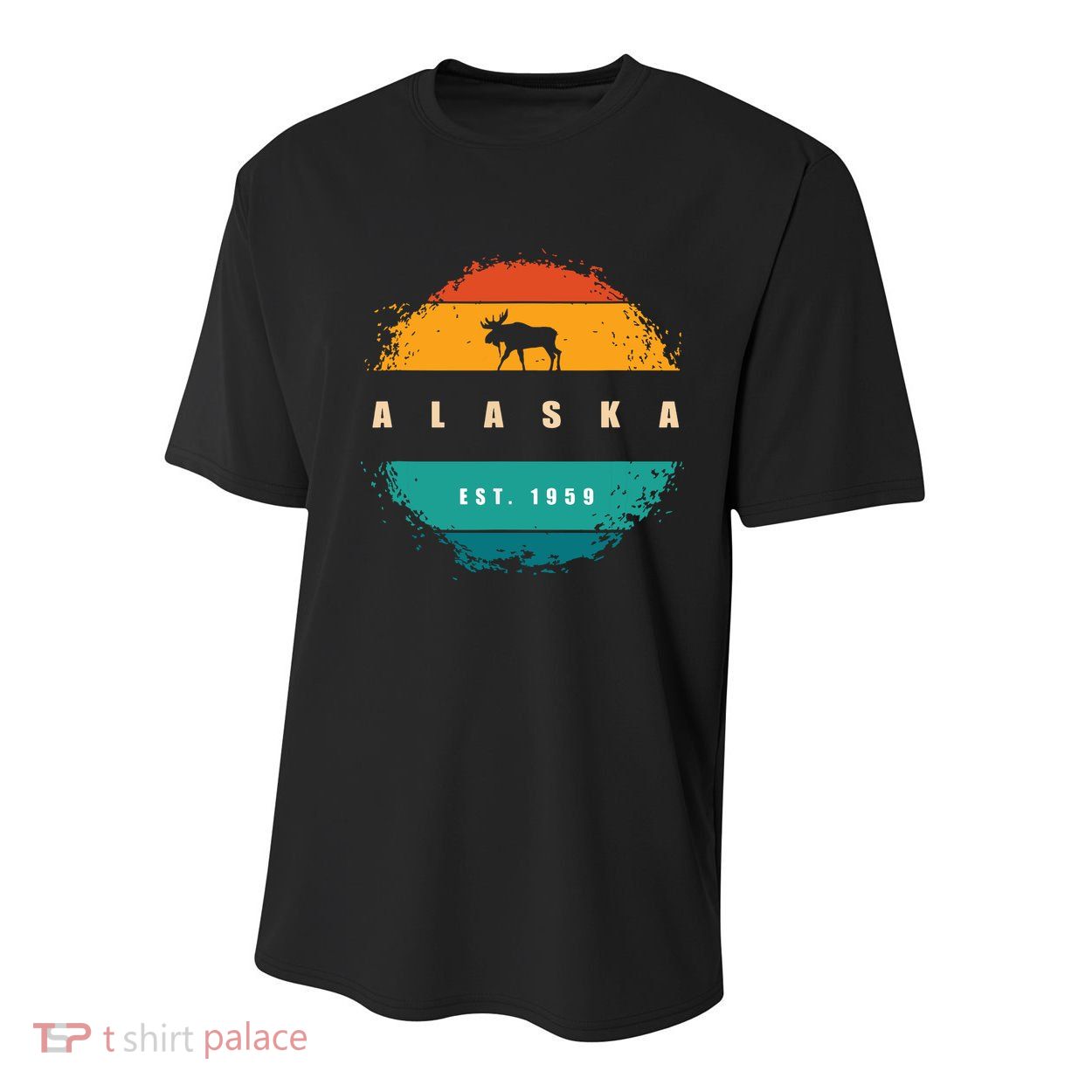State Of Alaska Youth Performance Sprint T-Shirt