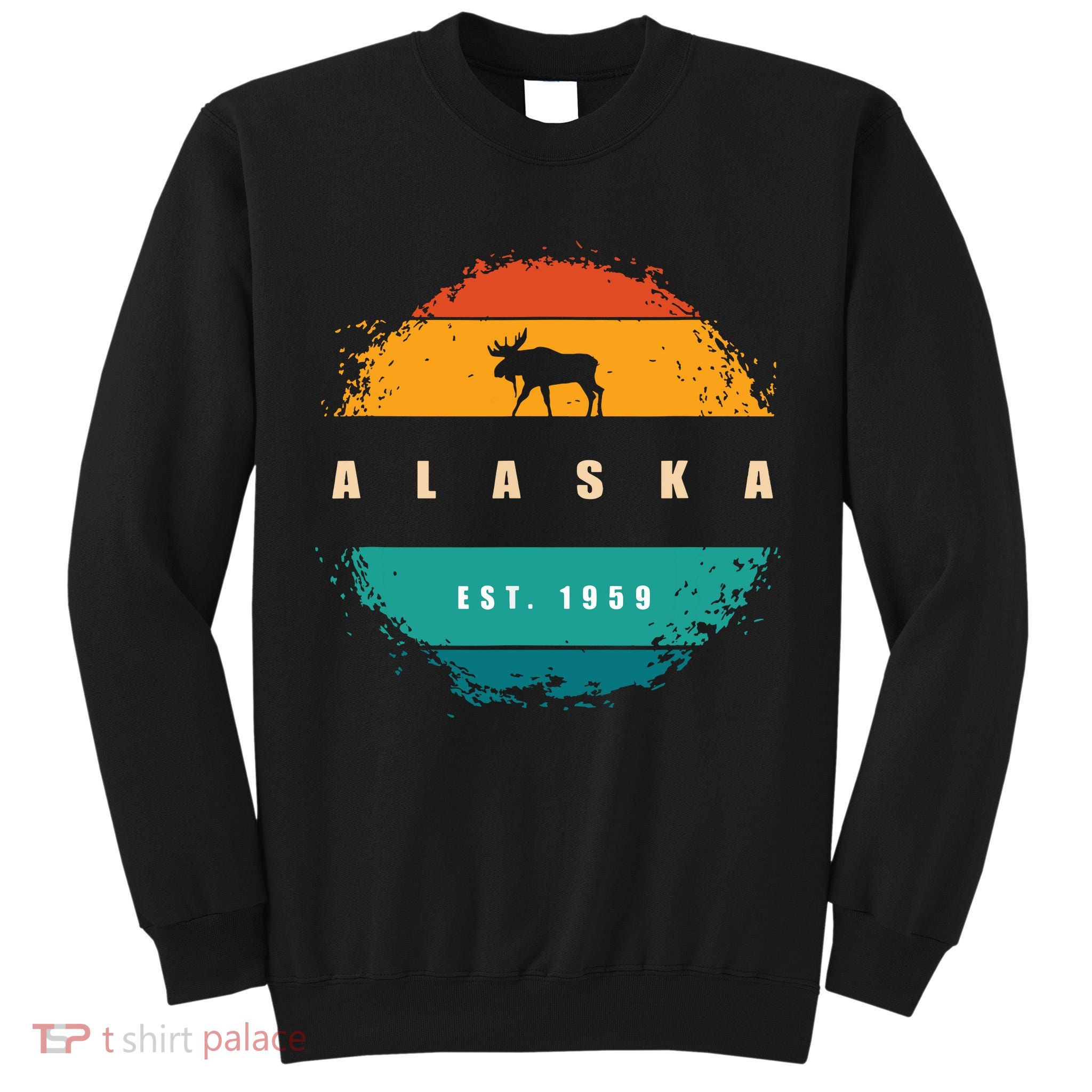 State Of Alaska Tall Sweatshirt