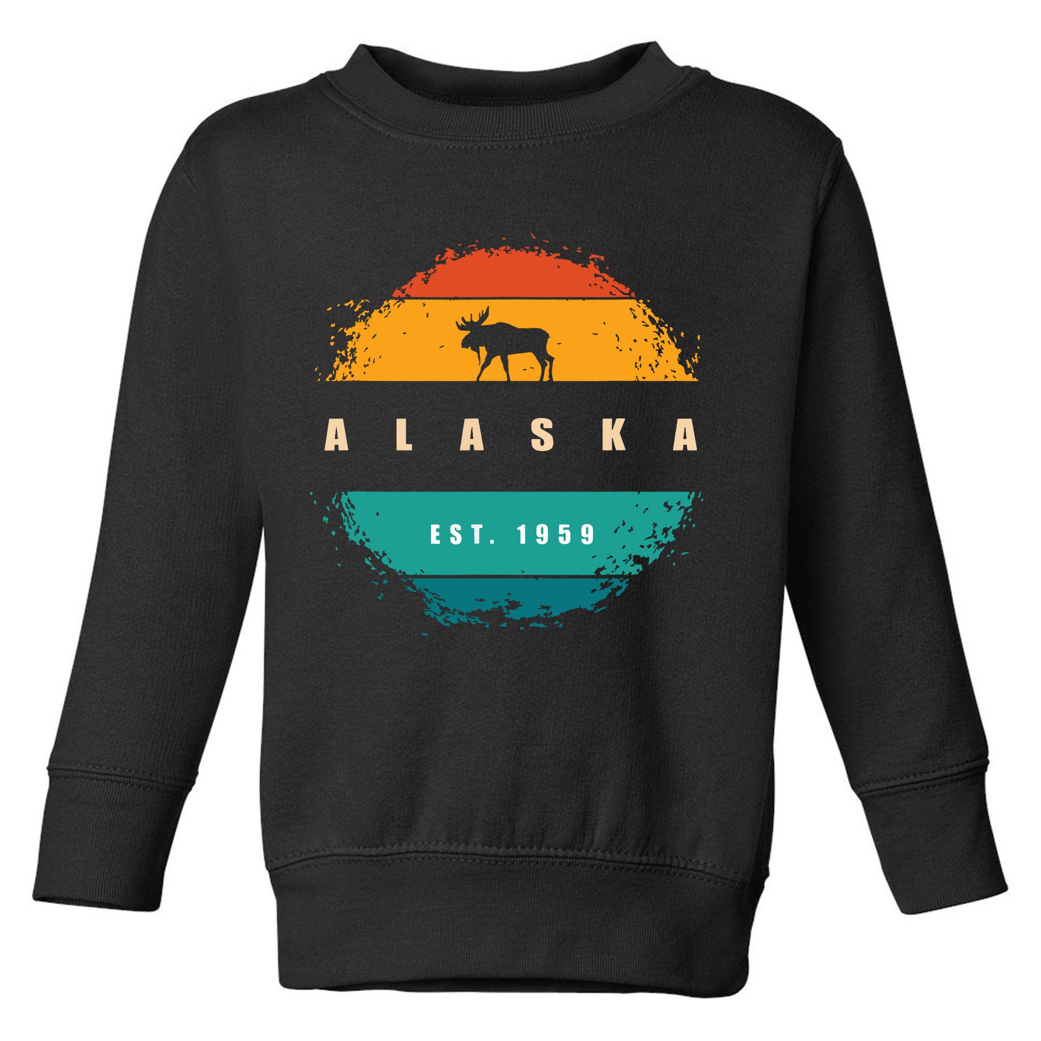State Of Alaska Toddler Sweatshirt