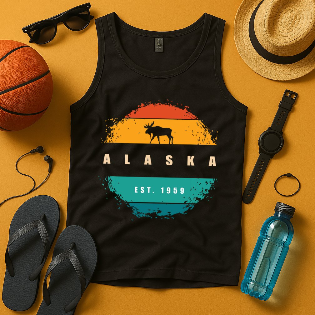 State Of Alaska Tank Top