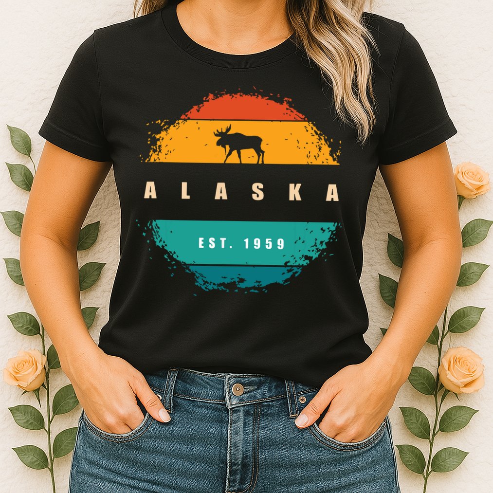 State Of Alaska Womens T-Shirt