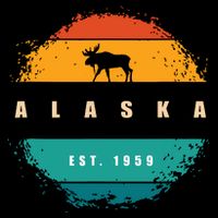 State Of Alaska Short Acrylic Beanie