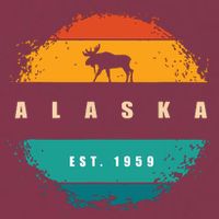 State Of Alaska 16oz Travel Tumbler