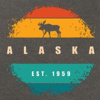State Of Alaska Cotton Canvas Backpack