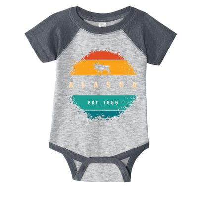 State Of Alaska Infant Baby Jersey Bodysuit