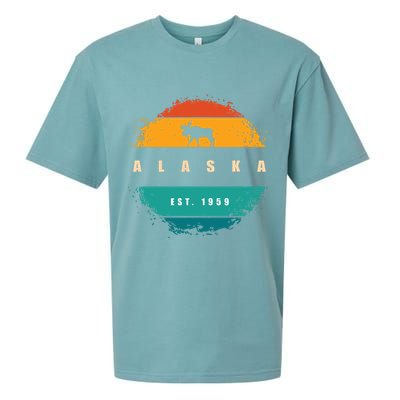 State Of Alaska Sueded Cloud Jersey T-Shirt