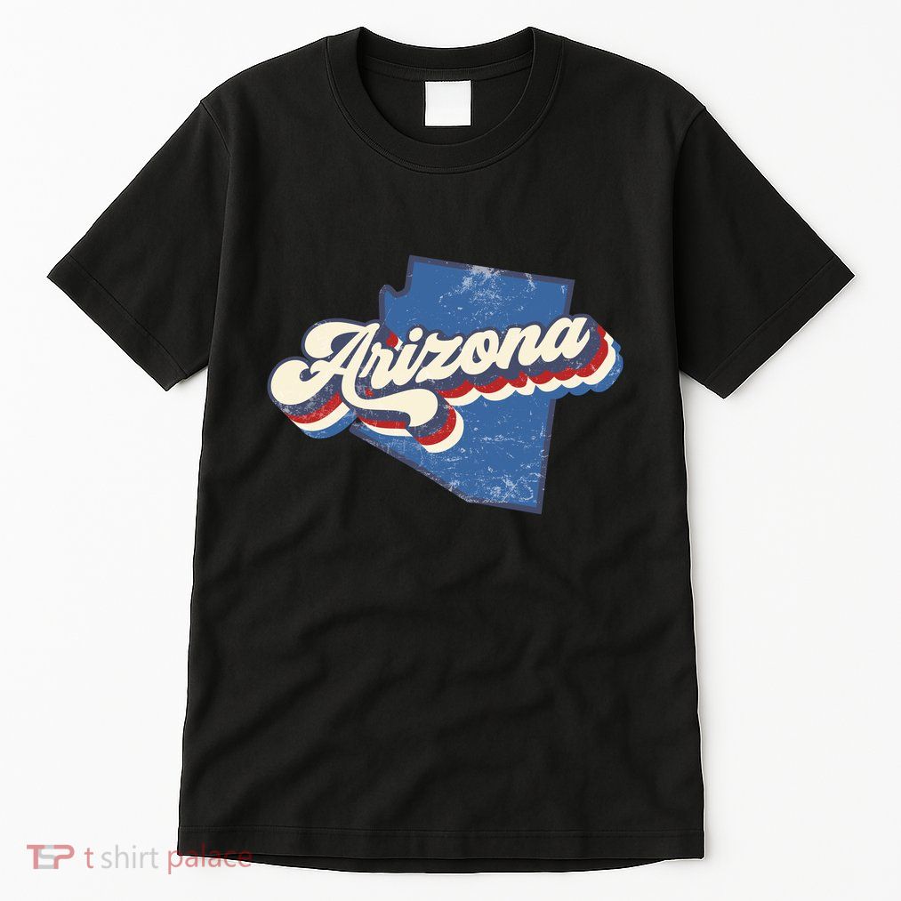 State Of Arizona Retro Logo Tall T-Shirt