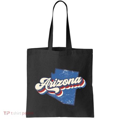 State Of Arizona Retro Logo Bag