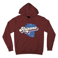 State Of Arizona Retro Logo Hoodie