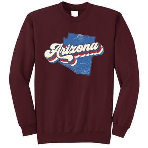 State Of Arizona Retro Logo Tall Sweatshirt