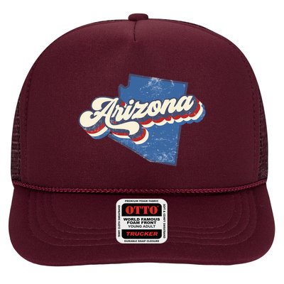State Of Arizona Retro Logo Trucker Hat
