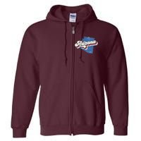 State Of Arizona Retro Logo Full Zip Hoodie