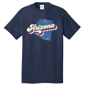 State Of Arizona Retro Logo Tall T-Shirt