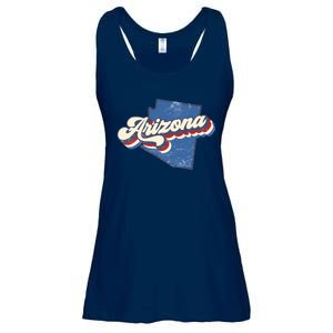 State Of Arizona Retro Logo Ladies Essential Flowy Tank