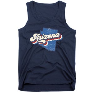 State Of Arizona Retro Logo Tank Top